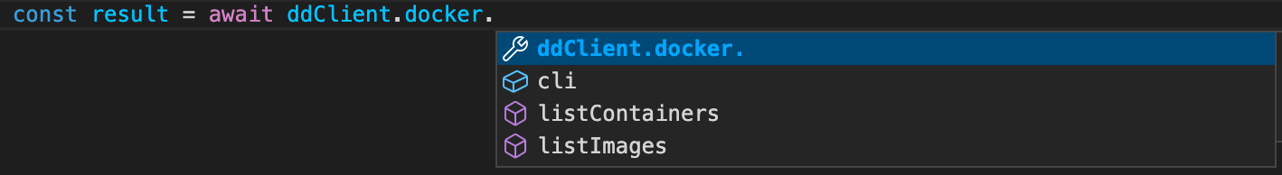 Auto-complétion dans un IDE